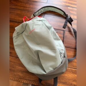 Quechua Mint and Gray Backpack for Men